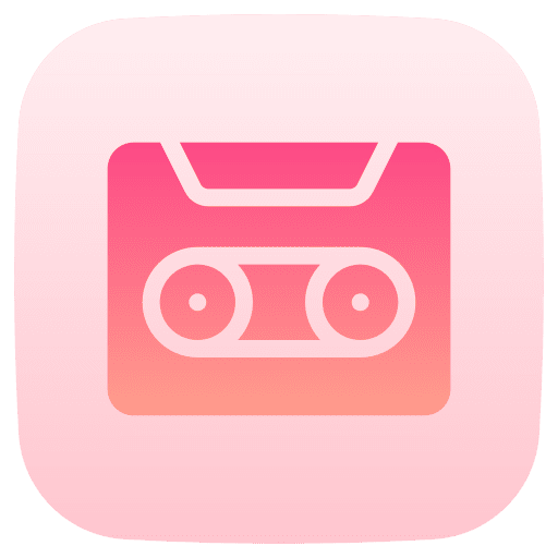 Cassette cassette audio tape music record icon Cassette cassette audio tape music record icon