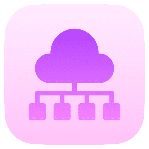 Connection networking cloud storage cloud computing icon Connection networking cloud storage cloud computing icon