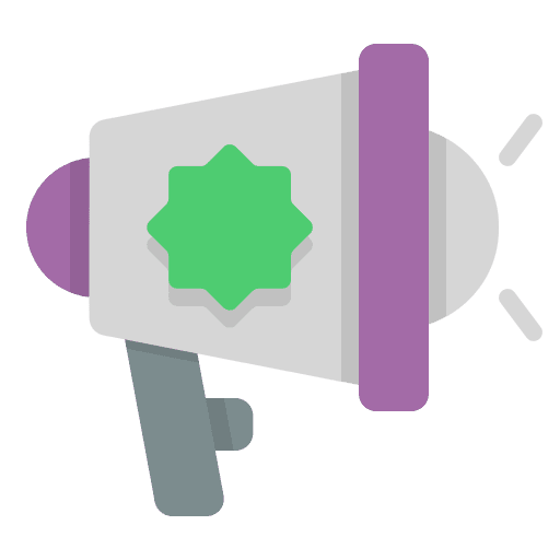 Announcement announcement megaphone bullhorn icon