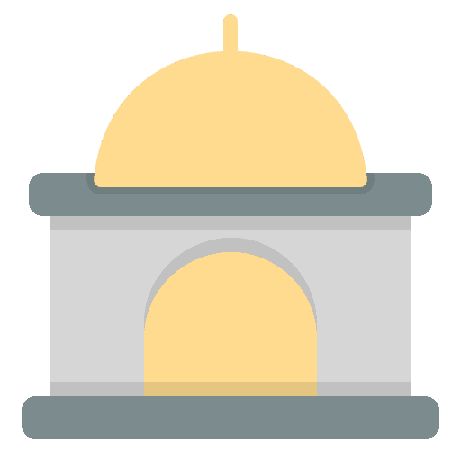 Mosque buildings architecture and city mosque icon Mosque buildings architecture and city mosque icon