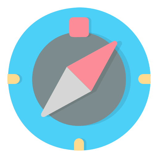 Compass location ramadan direction icon Compass location ramadan direction icon