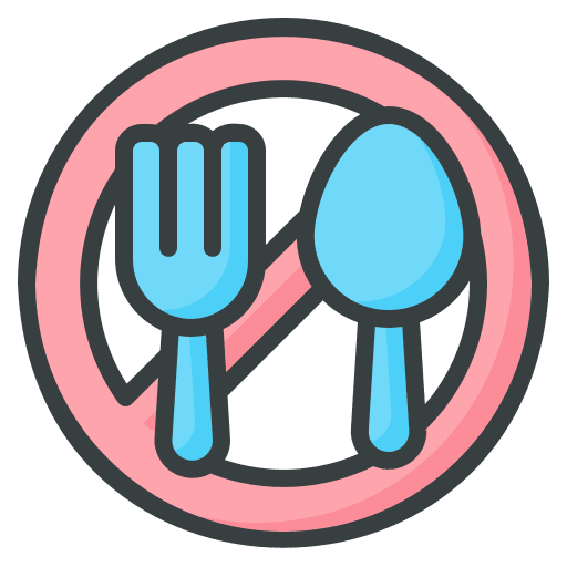 Fasting cultures islam no food icon