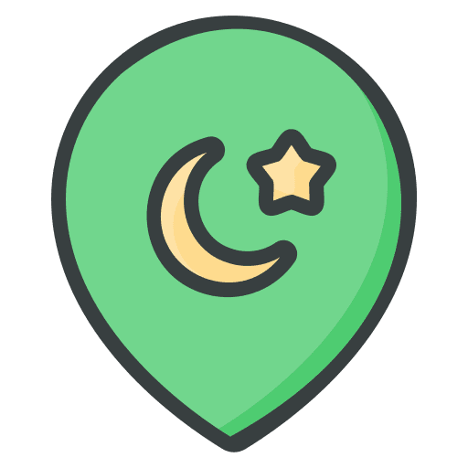 Location mosques ramadan maps and location icon Location mosques ramadan maps and location icon