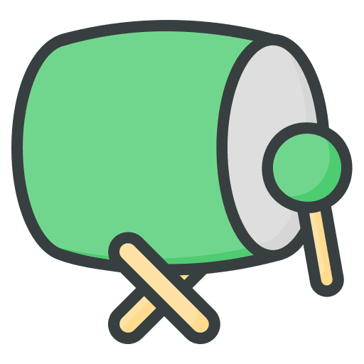 Bedug bedug eid al adha percussion icon Bedug bedug eid al adha percussion icon
