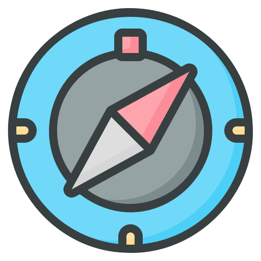 Compass location muslim religion icon Compass location muslim religion icon