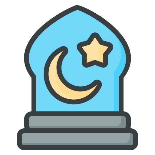 Pray cultures muslim religious icon Pray cultures muslim religious icon