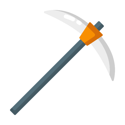 Pickaxe engineering construction and tools construction tools icon Pickaxe engineering construction and tools construction tools icon
