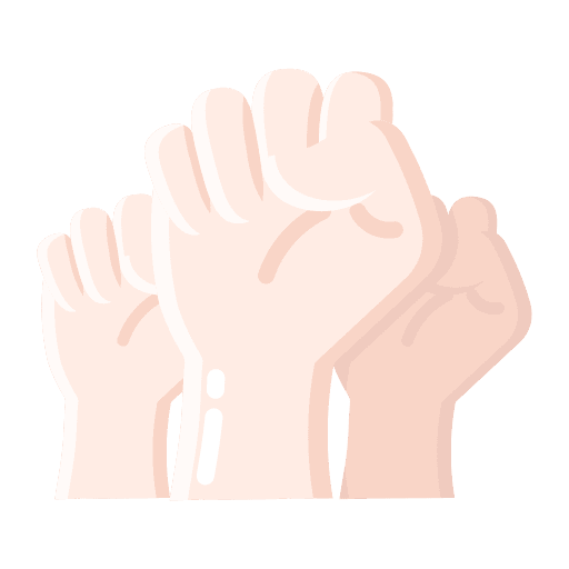 Punch worker hand labor icon