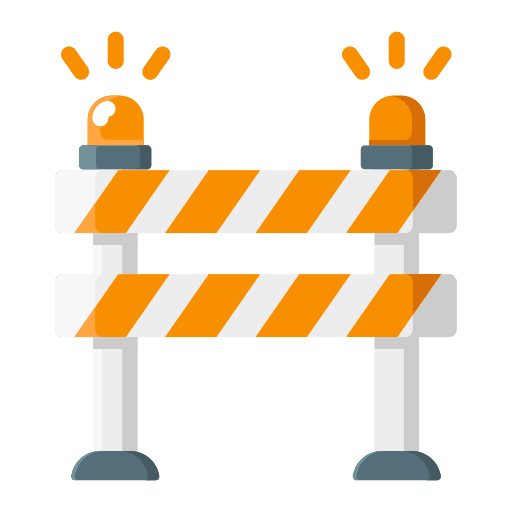 Road barrier labor day worker labor icon Road barrier labor day worker labor icon