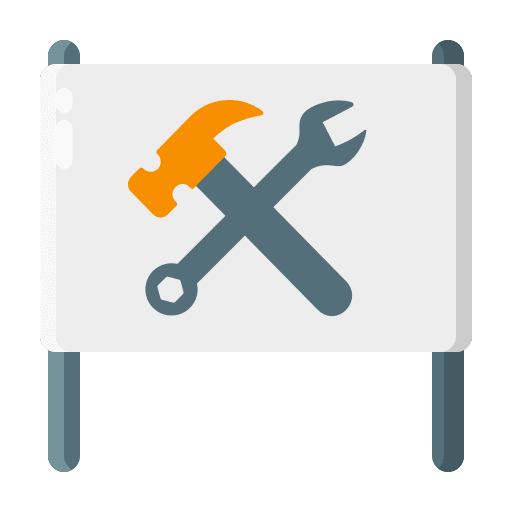 Banner banner construction and tools labour day icon Banner banner construction and tools labour day icon