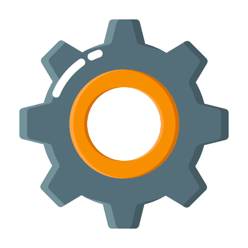 Gear engineering construction and tools cogwheel icon Gear engineering construction and tools cogwheel icon