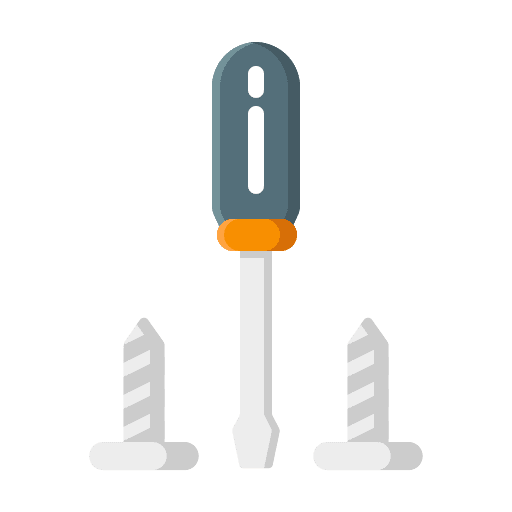 Screwdriver screw construction tools construction and tools icon Screwdriver screw construction tools construction and tools icon