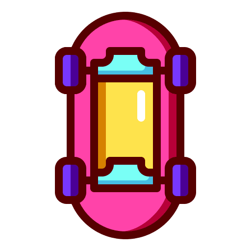 Skateboard transportation sport equipment skating icon Skateboard transportation sport equipment skating icon