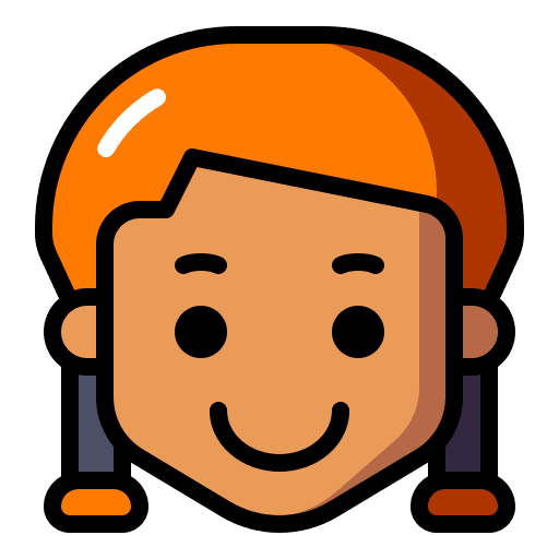 Girl woman user person icon