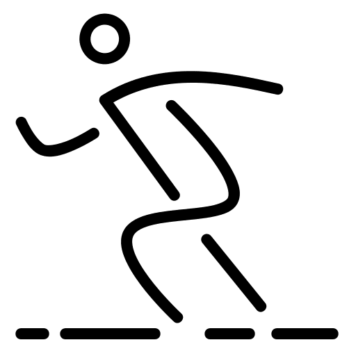 Runner runner sports and competition sportive icon