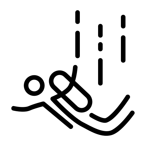 Skydiving sport jump people icon Skydiving sport jump people icon