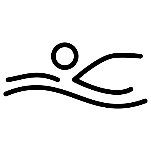Swimming stick man people water icon Swimming stick man people water icon