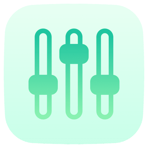 Levels interface adjust ui icon