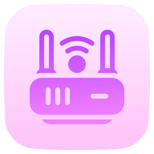 Modem wifi signal communications modem icon