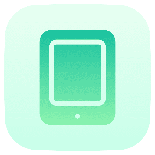 Tablet device touch screen tablet icon Tablet device touch screen tablet icon