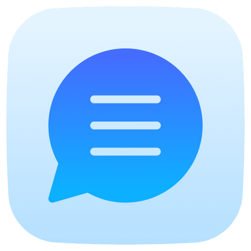 Chat message conversation ui icon Chat message conversation ui icon