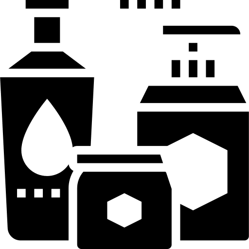 Honey cosmetics natural product lotion icon