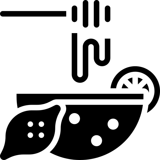 Lemon honey remedy dipper icon