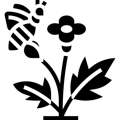 Botanical garden spring nature icon