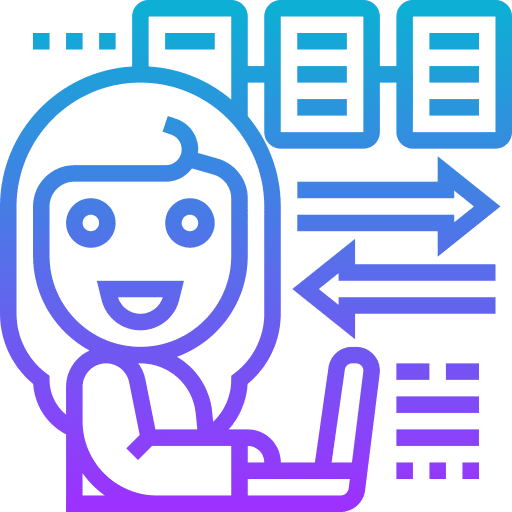Data exchange document business and finance laptop icon Data exchange document business and finance laptop icon