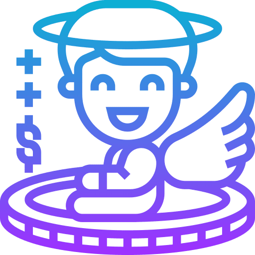 Angel business angel wings icon Angel business angel wings icon