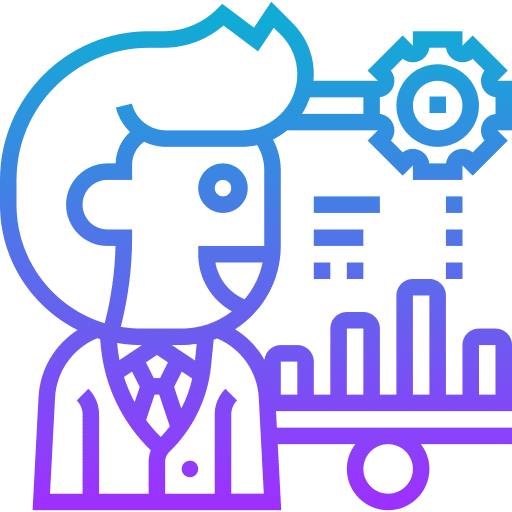 Business businessman man evaluation icon Business businessman man evaluation icon