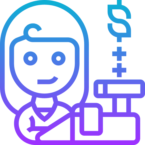 Cashier user professions and jobs commerce icon Cashier user professions and jobs commerce icon