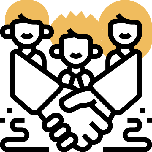 Business partnership business partnership user handshake icon Business partnership business partnership user handshake icon