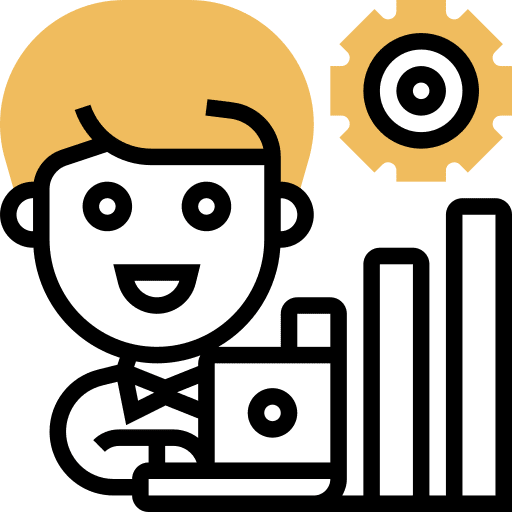 Operation operation user gear icon Operation operation user gear icon