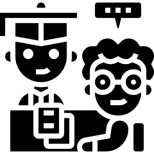 Academic education university user icon