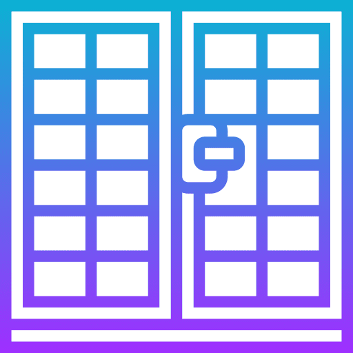 Window door lock entrance icon Window door lock entrance icon
