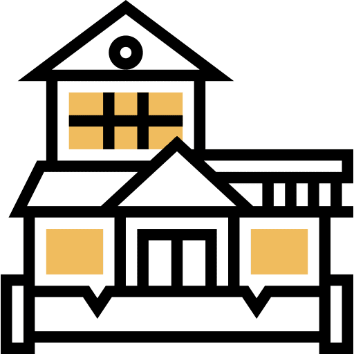 Fence door security protection icon Fence door security protection icon