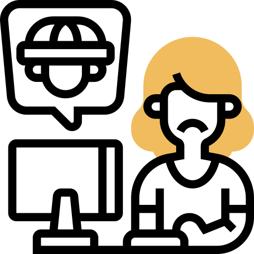 Intrusion woman burglar hacker icon Intrusion woman burglar hacker icon