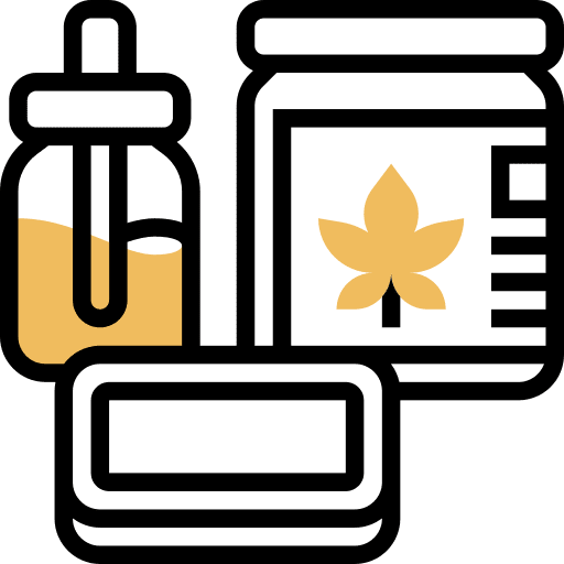 Cannabis drug cannabis product icon