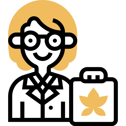 Cannabis license scientist avatar icon