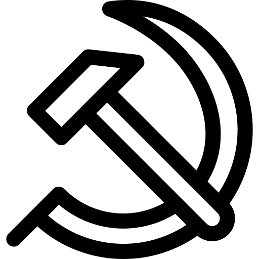 Hammer and sickle socialist hammer and sickle communism icon