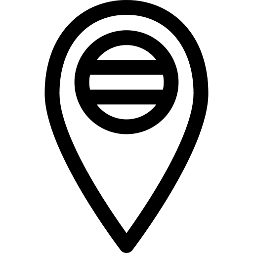 Pointer map point maps and location geolocalization icon