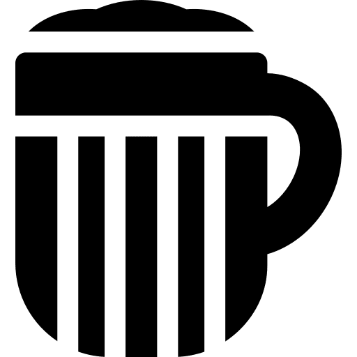 Kvas russian beer drink icon