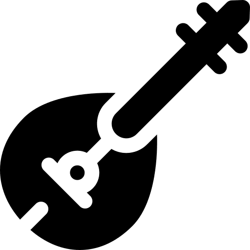 Domra domra music and multimedia string instrument icon Domra domra music and multimedia string instrument icon