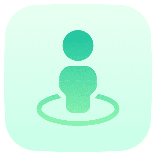 Position ui map locator people icon