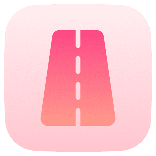 Road travel highway road icon Road travel highway road icon