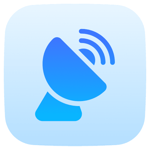 Satellite dish communications electronics wifi signal icon Satellite dish communications electronics wifi signal icon