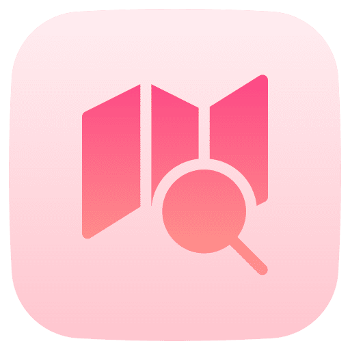 Search orientation magnifying glass search icon Search orientation magnifying glass search icon