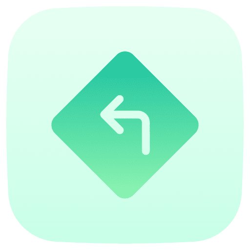 Turn left left arrow orientation direction icon Turn left left arrow orientation direction icon
