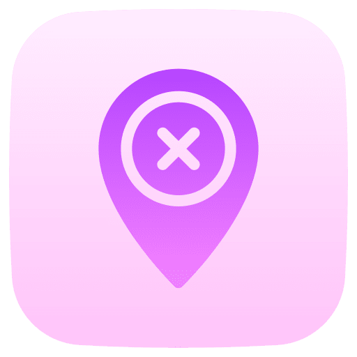 Cross pin map location ui icon Cross pin map location ui icon